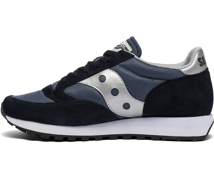 Saucony Jazz 81 Women's Originals Navy / Silver | Canada 029EBCX